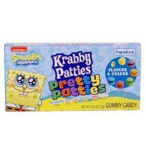 Krabby Patties Pretty Patties Theater Box 2.54oz 12ct